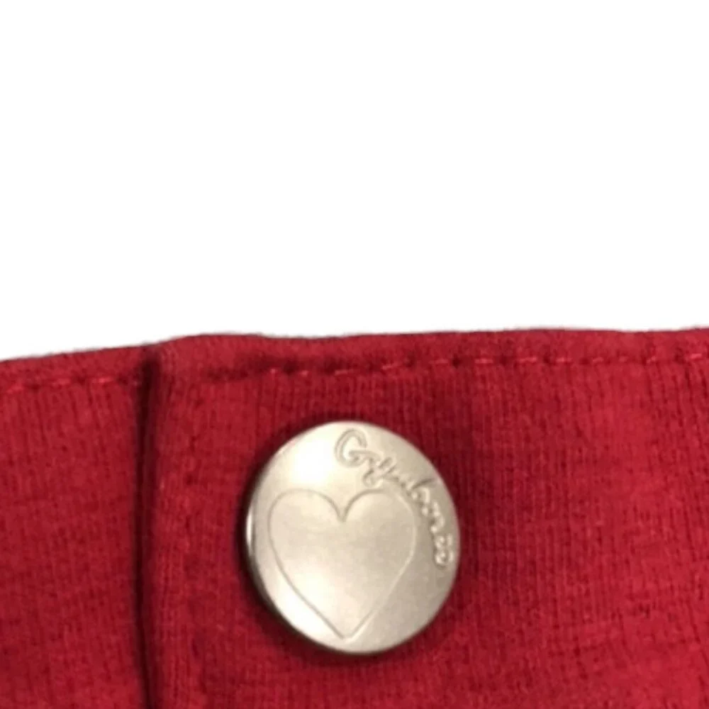 Gymboree 6-12m Red Bow Skinny Pants